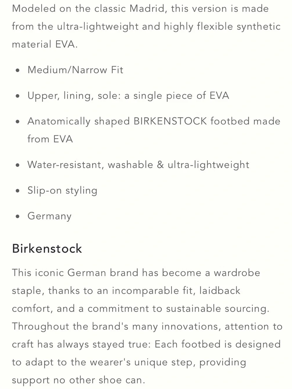 Birkenstock Madrid Big Buckle EVA Sandals in Light Rose